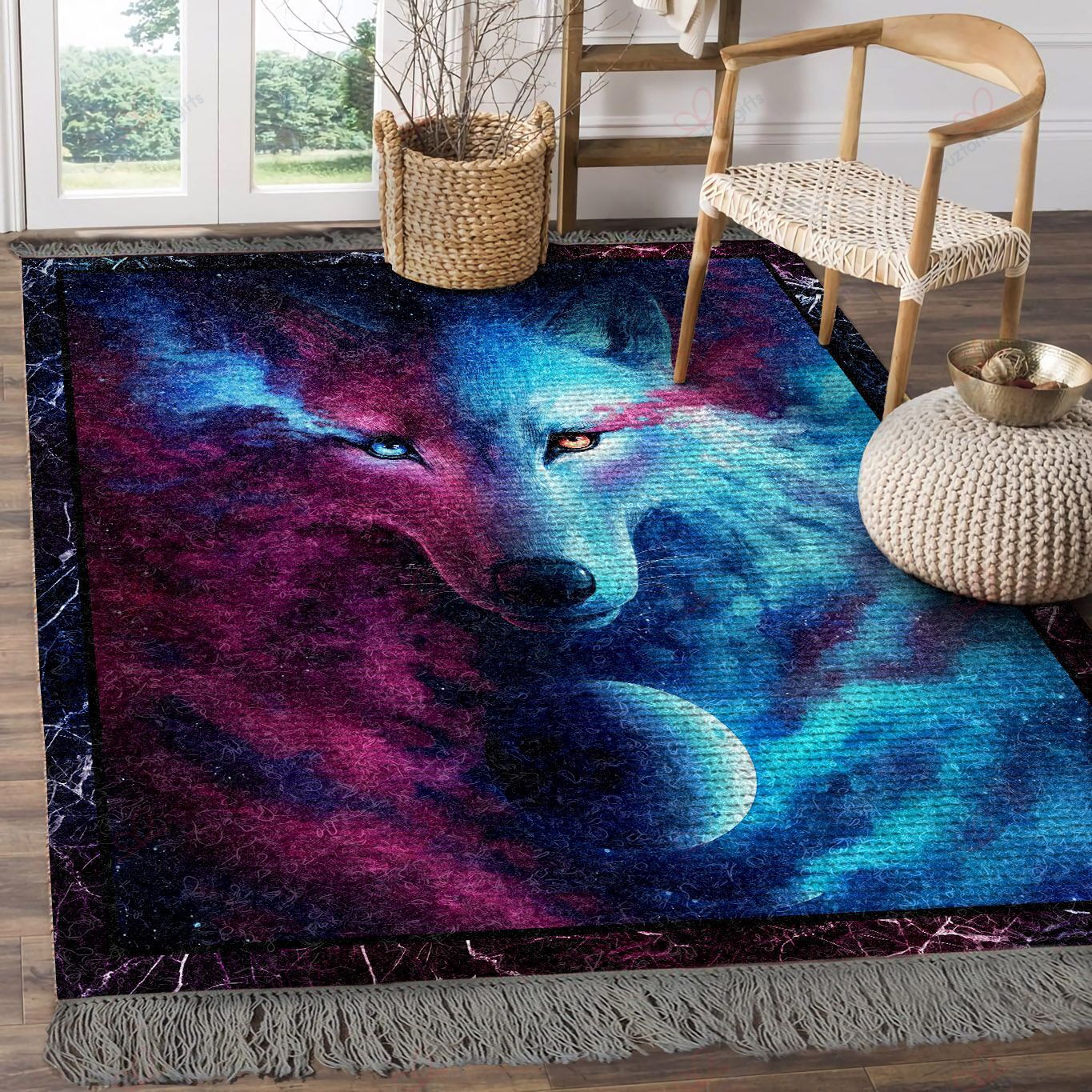 A Galaxy Wolf Rug Sport Decor Gift Floor Decor Living Room Carpet Rug Area Rug - 21a968c05be4 A Galaxy Wolf Rug Sport Decor Gift Floor Decor Living Room Carpet Rug Area Rug - 21a968c05be4 Wolf Rectangle Area Rug