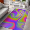Abstract Holographic Trippy Rug Sport Decor Gift Floor Decor Living Room Carpet Rug Area Rug - 53db4917109d Abstract Rectangle Area Rug