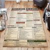 Accounting Knowledge For Accountant Rug Sport Decor Gift Floor Decor Living Room Carpet Rug Area Rug - 5f7b04839f5a Freestyle Rectangle Area Rug