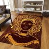 Africa Girl Rug Sport Decor Gift Floor Decor Living Room Carpet Rug Area Rug - 6b684288ba91 Black Girl Rectangle Area Rug