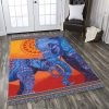 African Elephant Mom And Baby Rug Sport Decor Gift Floor Decor Living Room Carpet Rug Area Rug - 6aab89c49f4d Elephant Rectangle Area Rug