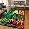 African Pride Black History Rug Sport Decor Gift Floor Decor Living Room Carpet Rug Area Rug - de156165db93 African Rectangle Area Rug