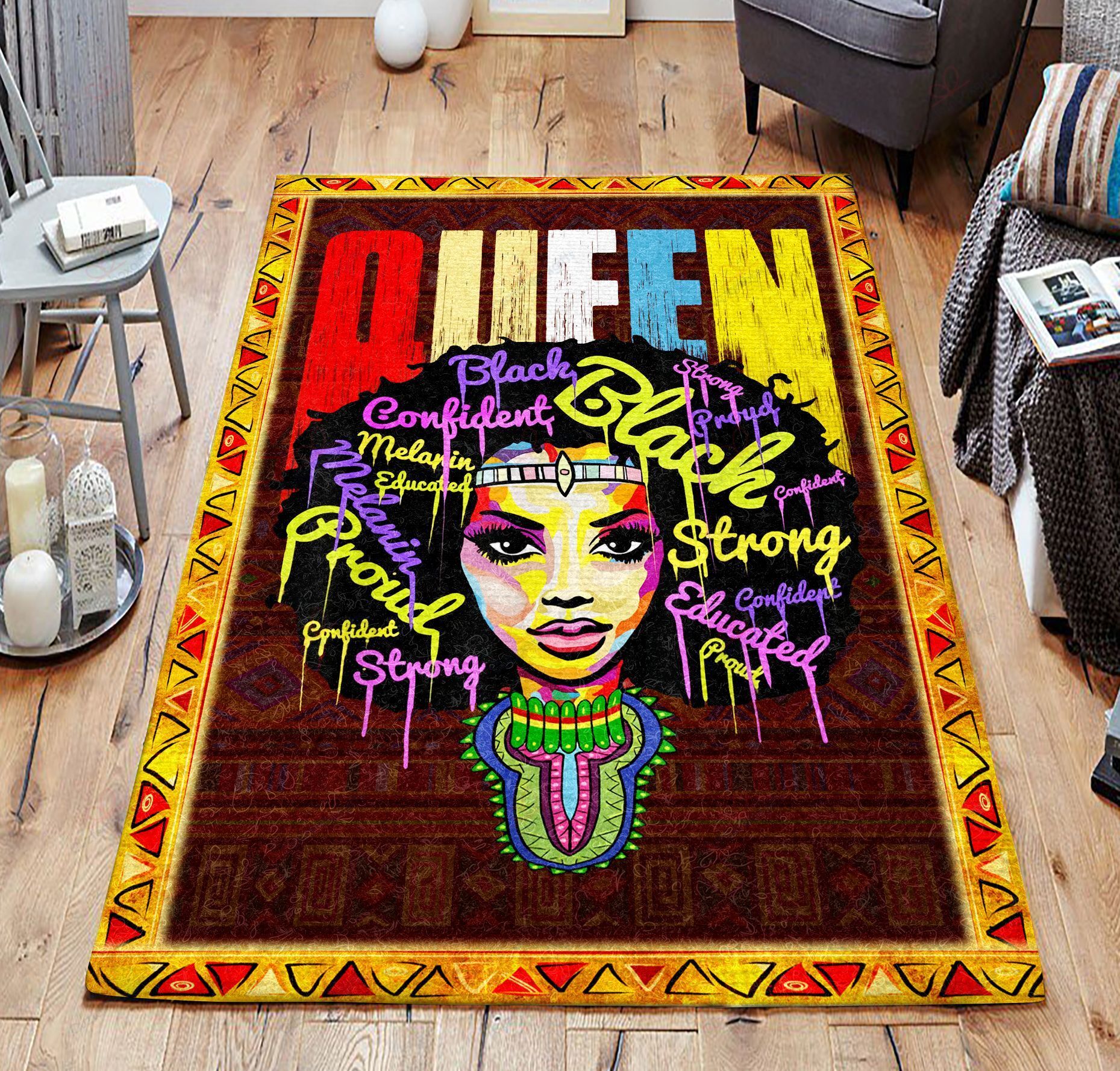 African Women Rug Sport Decor Gift Floor Decor Living Room Carpet Rug Area Rug - 83344f1d78cb African Women Rug Sport Decor Gift Floor Decor Living Room Carpet Rug Area Rug - 83344f1d78cb Black Women Rectangle Area Rug