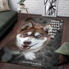Alaskan Klee Kai Rug Sport Decor Gift Floor Decor Living Room Carpet Rug Area Rug - 3fc1a2d67356 Alaskan Malamute Rectangle Area Rug