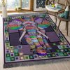 All Good Thing Are Wild And Free Rug Sport Decor Gift Floor Decor Living Room Carpet Rug Area Rug - 5ab4900fc20a Freestyle Rectangle Area Rug