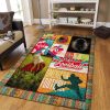 American Football 1 Rug Sport Decor Gift Floor Decor Living Room Carpet Rug Area Rug - c10cfbd6b885 American Football Rectangle Area Rug