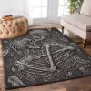 Amor Skeleton Couple Love Rug Sport Decor Gift Floor Decor Living Room Carpet Rug Area Rug - 016dc8302d73 Skull Rectangle Area Rug
