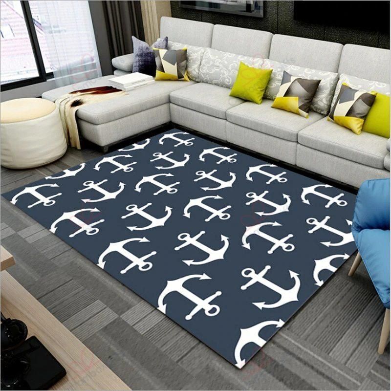 Anchor Pattern 2 Rug Sport Decor Gift Floor Decor Living Room Carpet Rug Area Rug - 20d07e1b1bfe Anchor Pattern 2 Rug Sport Decor Gift Floor Decor Living Room Carpet Rug Area Rug - 20d07e1b1bfe Pattern Rectangle Area Rug
