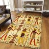 Ancient Egyptian Hieroglyphs Rug Sport Decor Gift Floor Decor Living Room Carpet Rug Area Rug - 4dbdcc3dcd36 Egyptian Rectangle Area Rug