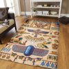Ancient Egyptian Jewellery Rug Sport Decor Gift Floor Decor Living Room Carpet Rug Area Rug - e1dc11e54d4e Egyptian Rectangle Area Rug