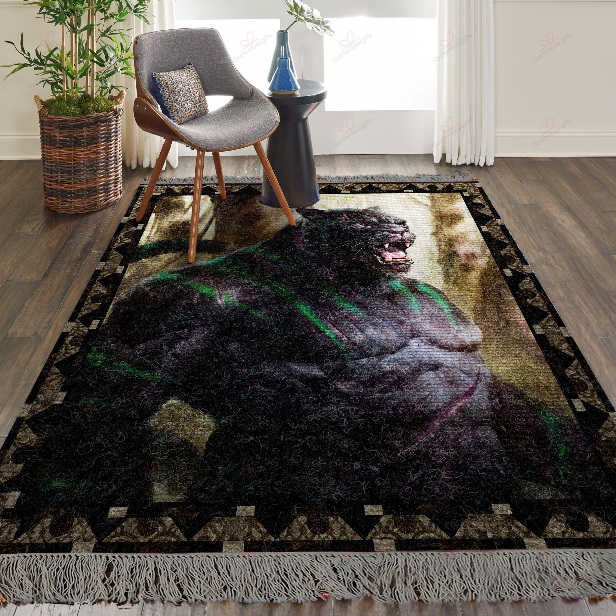 Angry Panther 1 Rug Sport Decor Gift Floor Decor Living Room Carpet Rug Area Rug - 88471bf52c49 Angry Panther 1 Rug Sport Decor Gift Floor Decor Living Room Carpet Rug Area Rug - 88471bf52c49 Freestyle Rectangle Area Rug