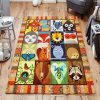 Animal World Rug Sport Decor Gift Floor Decor Living Room Carpet Rug Area Rug - 71a7f431e263 Animal Rectangle Area Rug