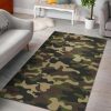 Army Green Camouflage Rug Sport Decor Gift Floor Decor Living Room Carpet Rug Area Rug - 3f5199e799b8 Green Rectangle Area Rug