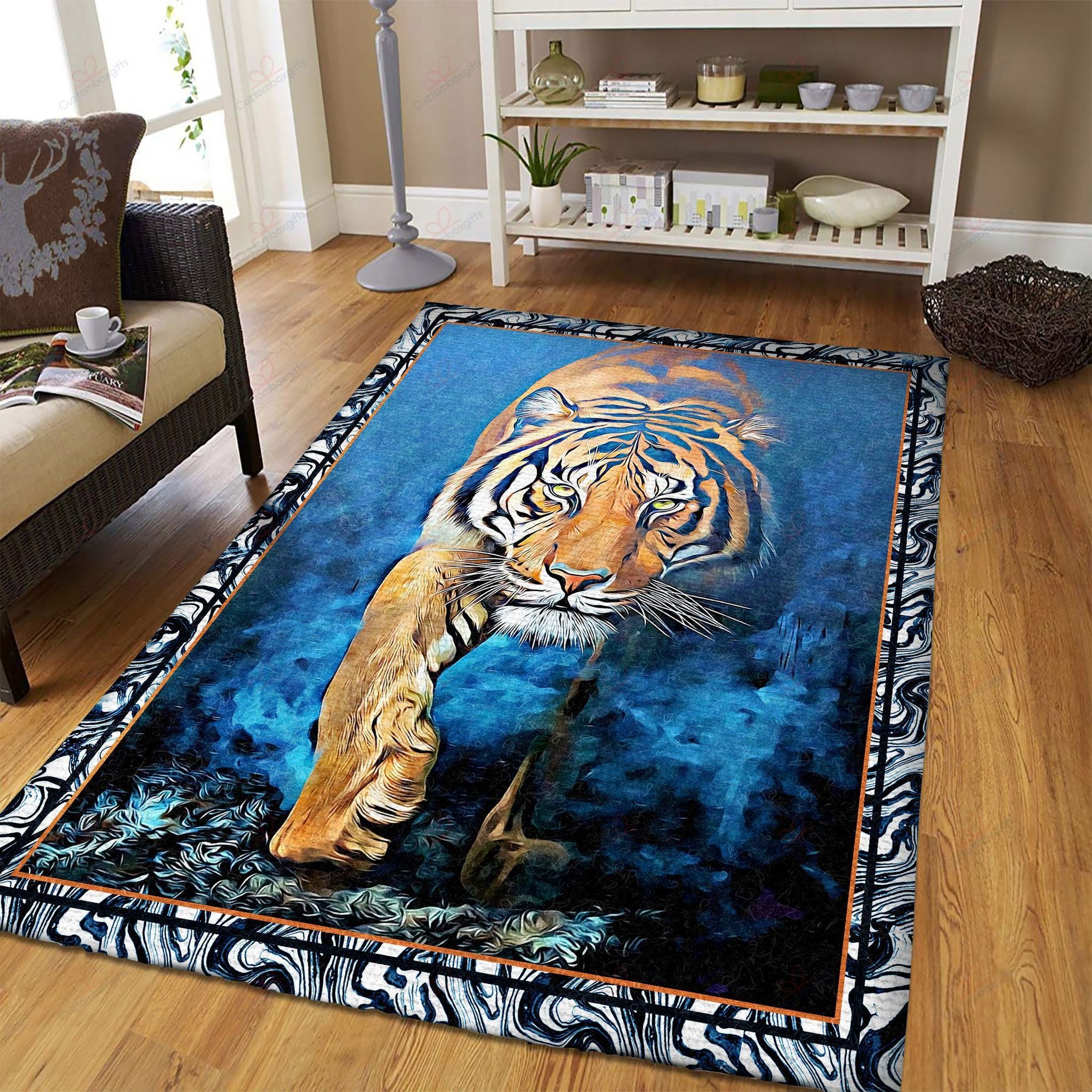 Art Tiger Rug Sport Decor Gift Floor Decor Living Room Carpet Rug Area Rug - b0d9adc0d437 Art Tiger Rug Sport Decor Gift Floor Decor Living Room Carpet Rug Area Rug - b0d9adc0d437 Tiger Rectangle Area Rug