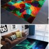 Autumn Leaves Colorful Rug Sport Decor Gift Floor Decor Living Room Carpet Rug Area Rug - 3edd3cccf140 Colorful Rectangle Area Rug