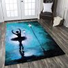 Ballet Girl 1 Rug Sport Decor Gift Floor Decor Living Room Carpet Rug Area Rug - 44920c771bde Girl Rectangle Area Rug