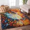 Ballet Oil Painting Rug Sport Decor Gift Floor Decor Living Room Carpet Rug Area Rug - 594d7228c4c2 Ballet Rectangle Area Rug