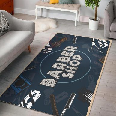 Barber Shop Area Rug Navy Rug Sport Decor Gift Floor Decor Living Room Carpet Rug Area Rug - f53388289708 Barber Shop Area Rug Navy Rug Sport Decor Gift Floor Decor Living Room Carpet Rug Area Rug - f53388289708 Barber Rectangle Area Rug