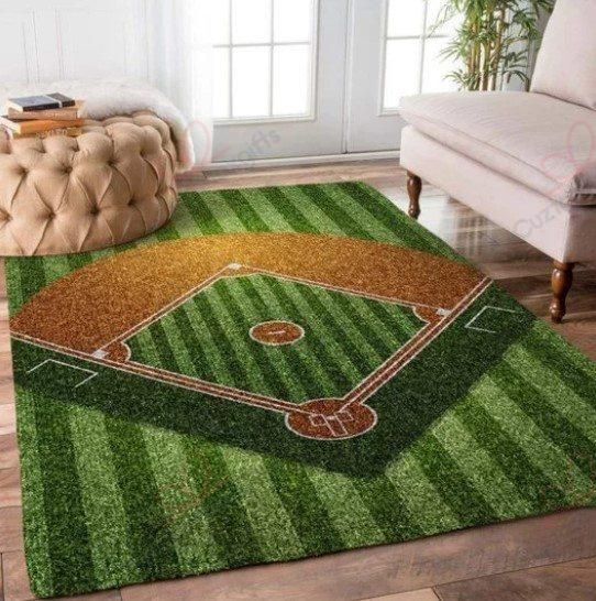 Baseball 2 Rug Sport Decor Gift Floor Decor Living Room Carpet Rug Area Rug - d45093d96621 Baseball 2 Rug Sport Decor Gift Floor Decor Living Room Carpet Rug Area Rug - d45093d96621 Baseball Rectangle Area Rug