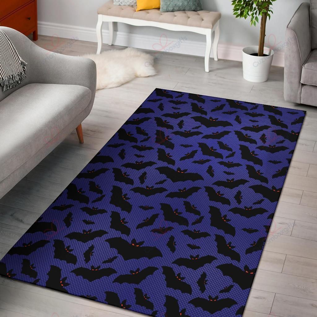 Bat Halloween Pattern 2 Rug Sport Decor Gift Floor Decor Living Room Carpet Rug Area Rug - 0d34a20e537d Bat Halloween Pattern 2 Rug Sport Decor Gift Floor Decor Living Room Carpet Rug Area Rug - 0d34a20e537d Bat Rectangle Area Rug