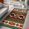 Bear Pattern Native The Fool Rug Sport Decor Gift Floor Decor Living Room Carpet Rug Area Rug - 5ae6e8b61ff3 Bear Rectangle Area Rug