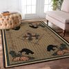 Bear Pine Tree Rug Sport Decor Gift Floor Decor Living Room Carpet Rug Area Rug - b585806a6be1 Bear Rectangle Area Rug