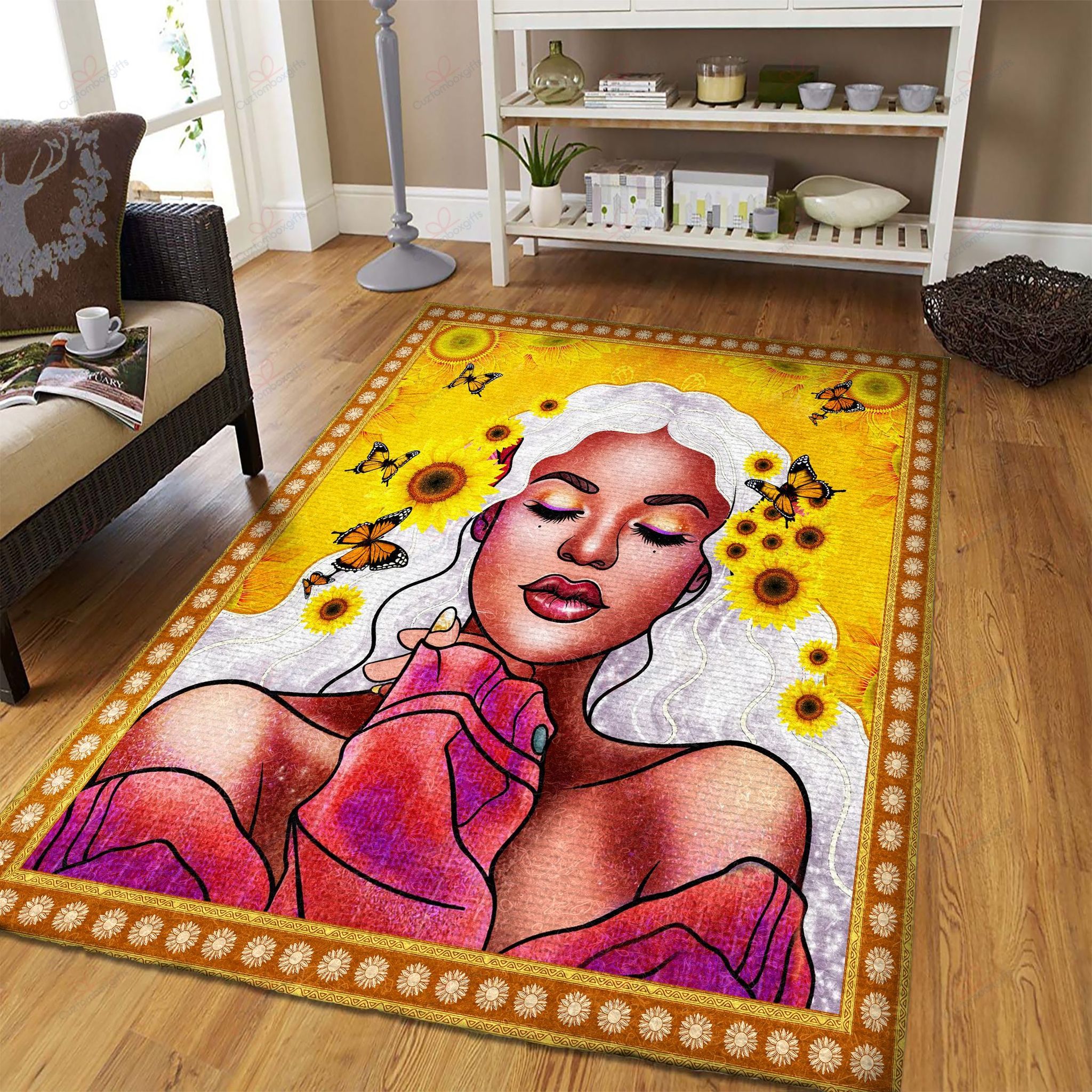 Beautiful Black Woman Sunflower Rug Sport Decor Gift Floor Decor Living Room Carpet Rug Area Rug - 6e919d8ca9be Beautiful Black Woman Sunflower Rug Sport Decor Gift Floor Decor Living Room Carpet Rug Area Rug - 6e919d8ca9be Black Woman Rectangle Area Rug