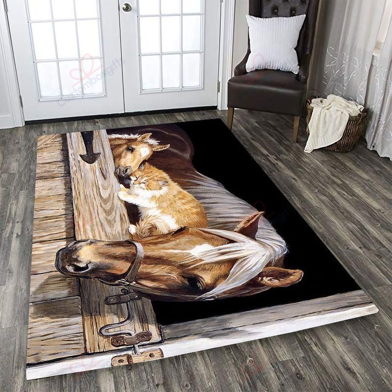 Beautiful Horse Rectangle Rug Sport Decor Gift Floor Decor Living Room Carpet Rug Area Rug - df085ae0f9cc Beautiful Horse Rectangle Rug Sport Decor Gift Floor Decor Living Room Carpet Rug Area Rug - df085ae0f9cc Horse Rectangle Area Rug