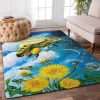 Bee On The Sky Rug Sport Decor Gift Floor Decor Living Room Carpet Rug Area Rug - 4d1a2b06bed8 Bee Rectangle Area Rug