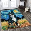 Bernese Mountain Watercolor Rug Sport Decor Gift Floor Decor Living Room Carpet Rug Area Rug - 8bc5423785c4 Bernese Mountain Rectangle Area Rug