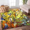 Bird Painting 1 Rug Sport Decor Gift Floor Decor Living Room Carpet Rug Area Rug - 10ab4c51feb3 Bird Rectangle Area Rug