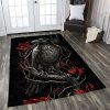 Black Crow Rug Sport Decor Gift Floor Decor Living Room Carpet Rug Area Rug - 8cbf275fa67d Crow Rectangle Area Rug