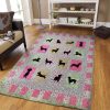 Black Dachshund Rug Sport Decor Gift Floor Decor Living Room Carpet Rug Area Rug - 2acd5b0be96f Dachshund Rectangle Area Rug