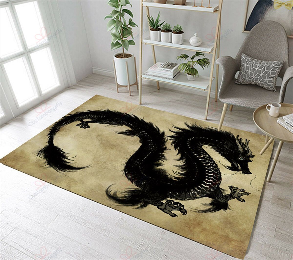 Black Dragon Rug Sport Decor Gift Floor Decor Living Room Carpet Rug Area Rug - 034eaa947e46 Black Dragon Rug Sport Decor Gift Floor Decor Living Room Carpet Rug Area Rug - 034eaa947e46 Dragon Rectangle Area Rug