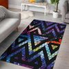 Black Triangle Galaxy Space Rug Sport Decor Gift Floor Decor Living Room Carpet Rug Area Rug - 185ff7877218 Galaxy Rectangle Area Rug
