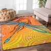 Blue Dragonfly Balloon Rug Sport Decor Gift Floor Decor Living Room Carpet Rug Area Rug - 07f832e8a374 Dragonfly Rectangle Area Rug