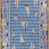 Blue Lighthouses Rug Sport Decor Gift Floor Decor Living Room Carpet Rug Area Rug - 16a3a82d0665 Blue Rectangle Area Rug