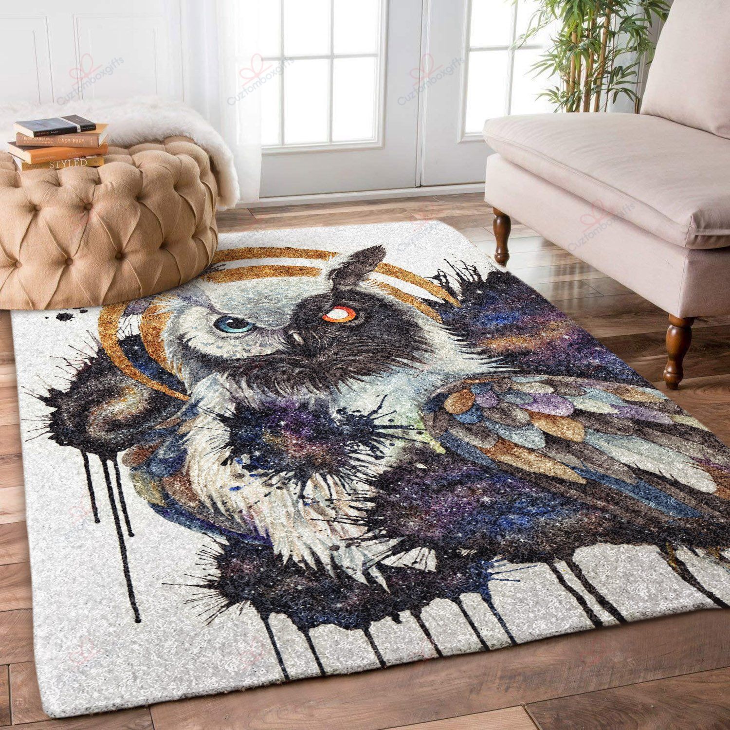 Blue Owl Rug Sport Decor Gift Floor Decor Living Room Carpet Rug Area Rug - 0145b5bebf8f Blue Owl Rug Sport Decor Gift Floor Decor Living Room Carpet Rug Area Rug - 0145b5bebf8f Owl Rectangle Area Rug