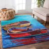 Boat Painting Rug Sport Decor Gift Floor Decor Living Room Carpet Rug Area Rug - 21cb1f3c29bc Boat and Canoe Rectangle Area Rug