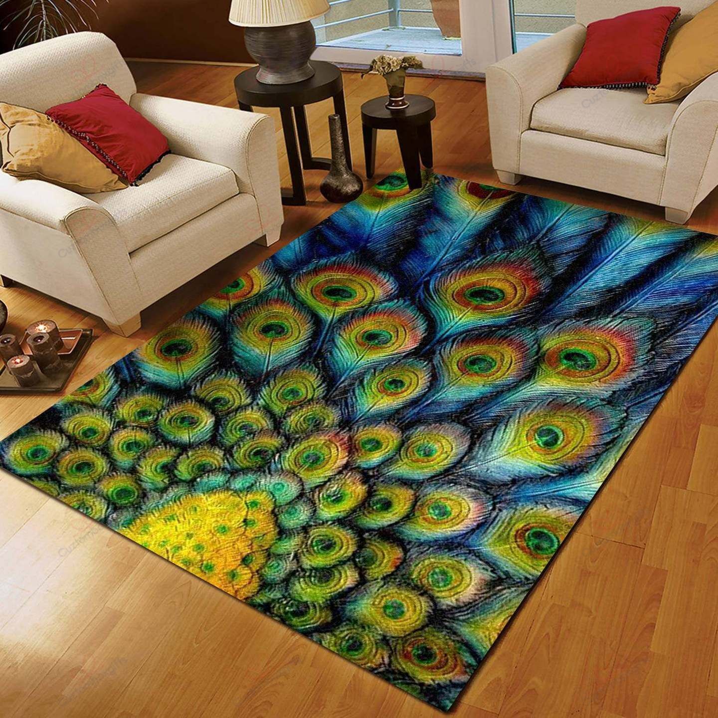 Bohemian Peacock Rug Sport Decor Gift Floor Decor Living Room Carpet Rug Area Rug - 7876ddb56b6a Bohemian Peacock Rug Sport Decor Gift Floor Decor Living Room Carpet Rug Area Rug - 7876ddb56b6a Peacock Rectangle Area Rug