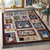 Boston Terrier 01 Rug Sport Decor Gift Floor Decor Living Room Carpet Rug Area Rug - 36f760345a2b Boston Terrier Rectangle Area Rug