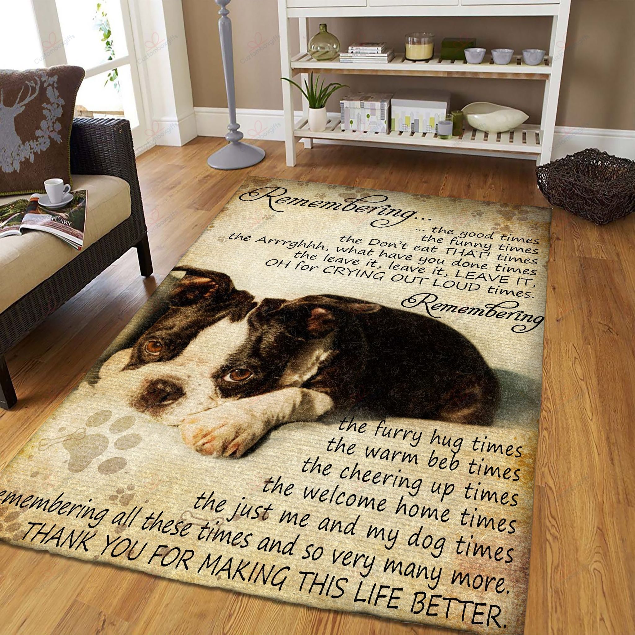 Boston Terriers Remembering Rug Sport Decor Gift Floor Decor Living Room Carpet Rug Area Rug - d3aa938caf49 Boston Terriers Remembering Rug Sport Decor Gift Floor Decor Living Room Carpet Rug Area Rug - d3aa938caf49 Boston Terrier Rectangle Area Rug