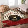 Bowling Painting 4 Rug Sport Decor Gift Floor Decor Living Room Carpet Rug Area Rug - 52b0b5d06138 Bowling Rectangle Area Rug