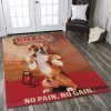 Boxer No Pain No Again Rug Sport Decor Gift Floor Decor Living Room Carpet Rug Area Rug - 11c5832a40ca Boxer Dog Rectangle Area Rug