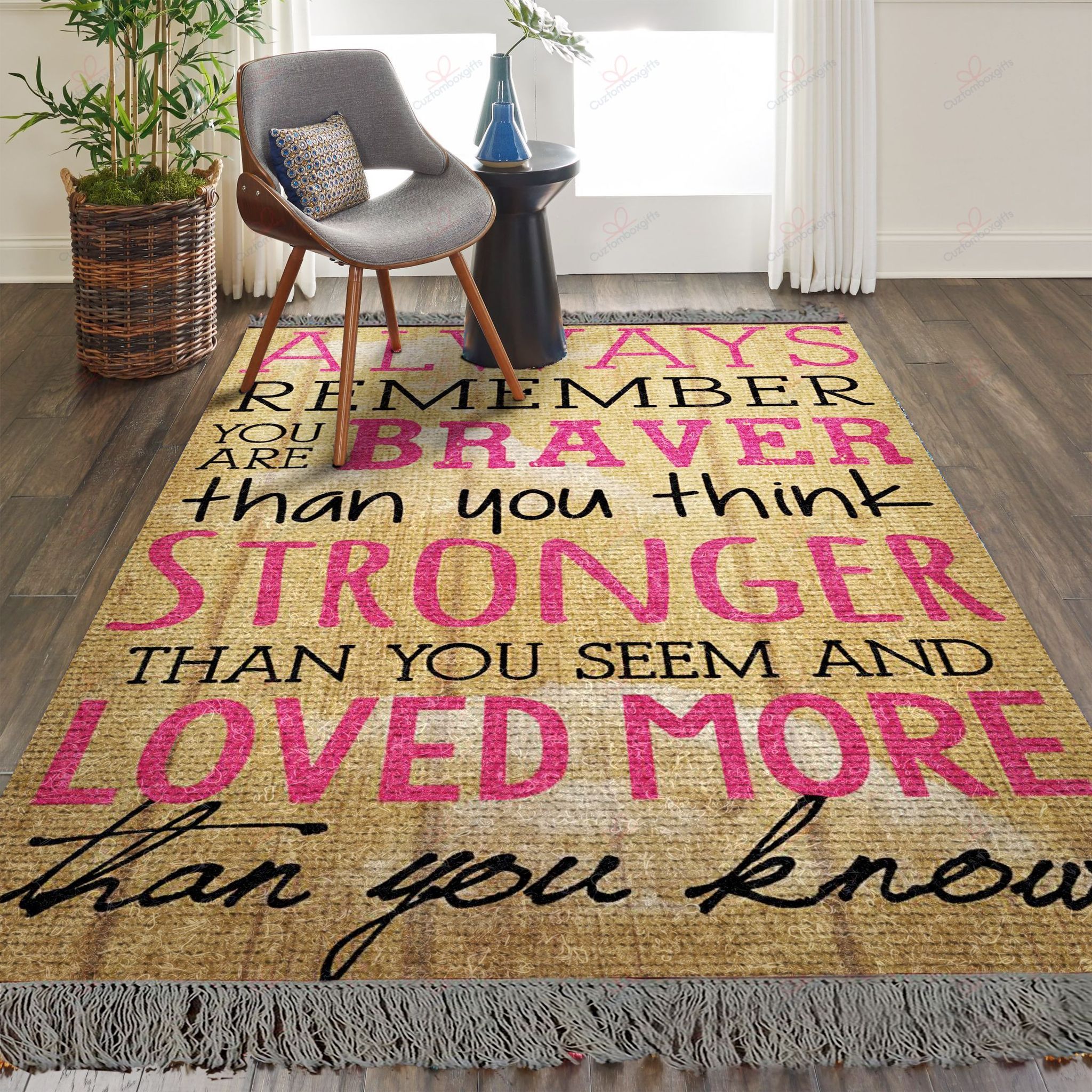 Braver And Stronger Rug Sport Decor Gift Floor Decor Living Room Carpet Rug Area Rug - 919716ca3fe7 Braver And Stronger Rug Sport Decor Gift Floor Decor Living Room Carpet Rug Area Rug - 919716ca3fe7 Freestyle Rectangle Area Rug