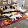 Bull Terrier Painting Rug Sport Decor Gift Floor Decor Living Room Carpet Rug Area Rug - b808252e000a Bull Terrier Rectangle Area Rug