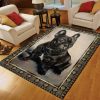 Bulldog French Potrait Rug Sport Decor Gift Floor Decor Living Room Carpet Rug Area Rug - 105ba5b89d01 French Bulldog Rectangle Area Rug