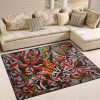 Butterfly Colors Rug Sport Decor Gift Floor Decor Living Room Carpet Rug Area Rug - e76a4ff8286a Butterfly Rectangle Area Rug