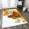 Butterfly Rug Sport Decor Gift Floor Decor Living Room Carpet Rug Area Rug - b25c12fe1fc4 Butterfly Rectangle Area Rug