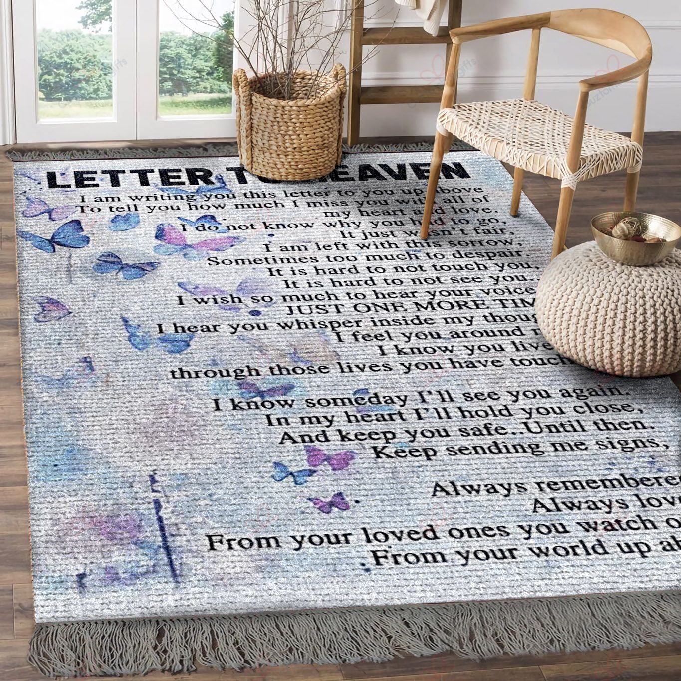 Butterfly Letter To Heaven Rug Sport Decor Gift Floor Decor Living Room Carpet Rug Area Rug - 208d388ea950 Butterfly Letter To Heaven Rug Sport Decor Gift Floor Decor Living Room Carpet Rug Area Rug - 208d388ea950 Butterfly Rectangle Area Rug